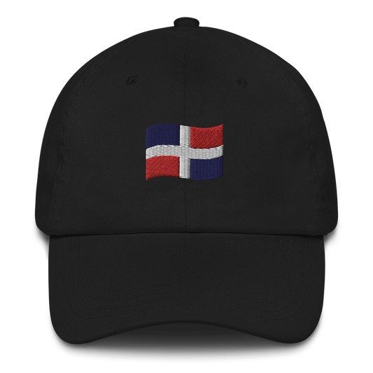 Dominican Republic Flag Emoji Dad hat - 2020 - DominicanGirlfriend.com - Frases Dominicanas - República Dominicana Lifestyle Graphic T-Shirts Streetwear & Accessories - New York - Bronx - Washington Heights - Miami - Florida - Boca Chica - USA - Dominican Clothing