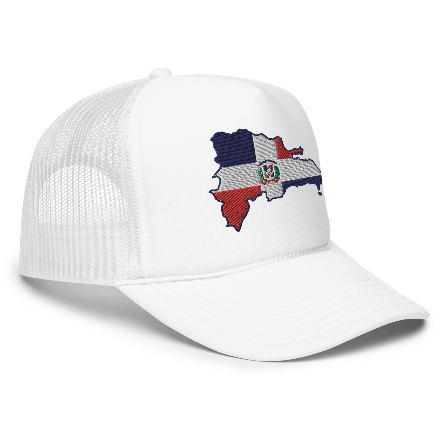 Dominican Republic Island Foam trucker hat