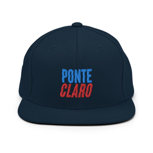 Ponte Claro Snapback Hat - 2020 - DominicanGirlfriend.com - Frases Dominicanas - República Dominicana Lifestyle Graphic T-Shirts Streetwear & Accessories - New York - Bronx - Washington Heights - Miami - Florida - Boca Chica - USA - Dominican Clothing