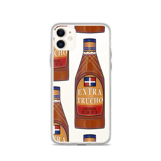 Extra Trucho Dominican Rum iPhone Case - 2020 - DominicanGirlfriend.com - Frases Dominicanas - República Dominicana Lifestyle Graphic T-Shirts Streetwear & Accessories - New York - Bronx - Washington Heights - Miami - Florida - Boca Chica - USA - Dominican Clothing