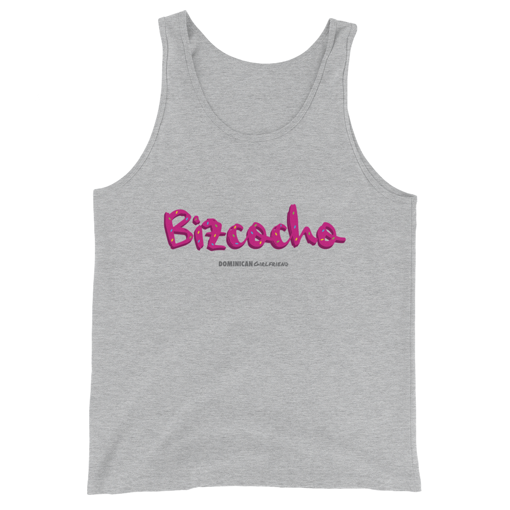 Bizcocho Tank Top - 2020 - DominicanGirlfriend.com - Frases Dominicanas - República Dominicana Lifestyle Graphic T-Shirts Streetwear & Accessories - New York - Bronx - Washington Heights - Miami - Florida - Boca Chica - USA - Dominican Clothing