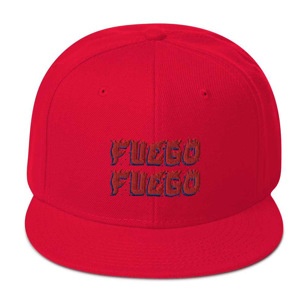 Fuego Snapback - 2020 - DominicanGirlfriend.com - Frases Dominicanas - República Dominicana Lifestyle Graphic T-Shirts Streetwear & Accessories - New York - Bronx - Washington Heights - Miami - Florida - Boca Chica - USA - Dominican Clothing