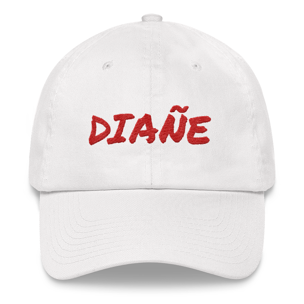 Diañe Dad Hat - 2020 - DominicanGirlfriend.com - Frases Dominicanas - República Dominicana Lifestyle Graphic T-Shirts Streetwear & Accessories - New York - Bronx - Washington Heights - Miami - Florida - Boca Chica - USA - Dominican Clothing