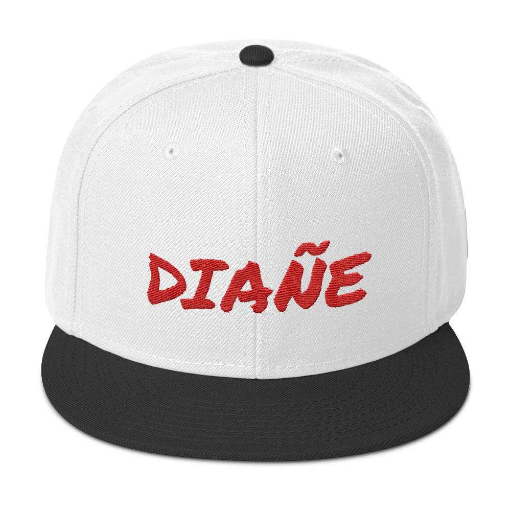 Diañe Snapback Hat - 2020 - DominicanGirlfriend.com - Frases Dominicanas - República Dominicana Lifestyle Graphic T-Shirts Streetwear & Accessories - New York - Bronx - Washington Heights - Miami - Florida - Boca Chica - USA - Dominican Clothing
