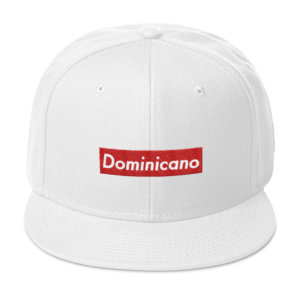 Dominicano Snapback Hat - 2020 - DominicanGirlfriend.com - Frases Dominicanas - República Dominicana Lifestyle Graphic T-Shirts Streetwear & Accessories - New York - Bronx - Washington Heights - Miami - Florida - Boca Chica - USA - Dominican Clothing