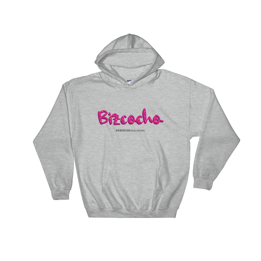 Bizcocho Hoodie - 2020 - DominicanGirlfriend.com - Frases Dominicanas - República Dominicana Lifestyle Graphic T-Shirts Streetwear & Accessories - New York - Bronx - Washington Heights - Miami - Florida - Boca Chica - USA - Dominican Clothing