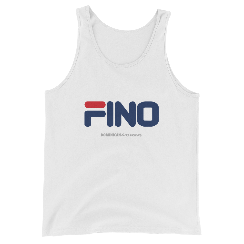 Fino Tank Top - 2020 - DominicanGirlfriend.com - Frases Dominicanas - República Dominicana Lifestyle Graphic T-Shirts Streetwear & Accessories - New York - Bronx - Washington Heights - Miami - Florida - Boca Chica - USA - Dominican Clothing