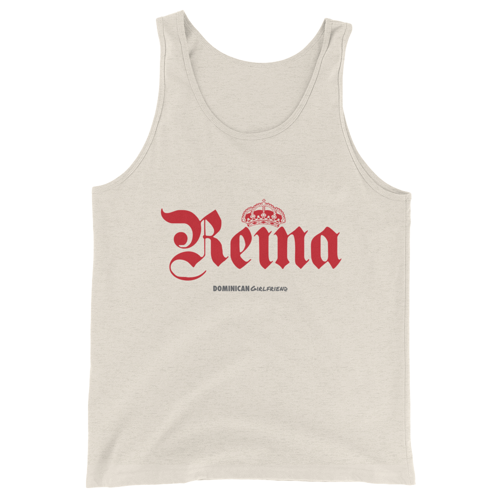 Reina Tank Top - 2020 - DominicanGirlfriend.com - Frases Dominicanas - República Dominicana Lifestyle Graphic T-Shirts Streetwear & Accessories - New York - Bronx - Washington Heights - Miami - Florida - Boca Chica - USA - Dominican Clothing