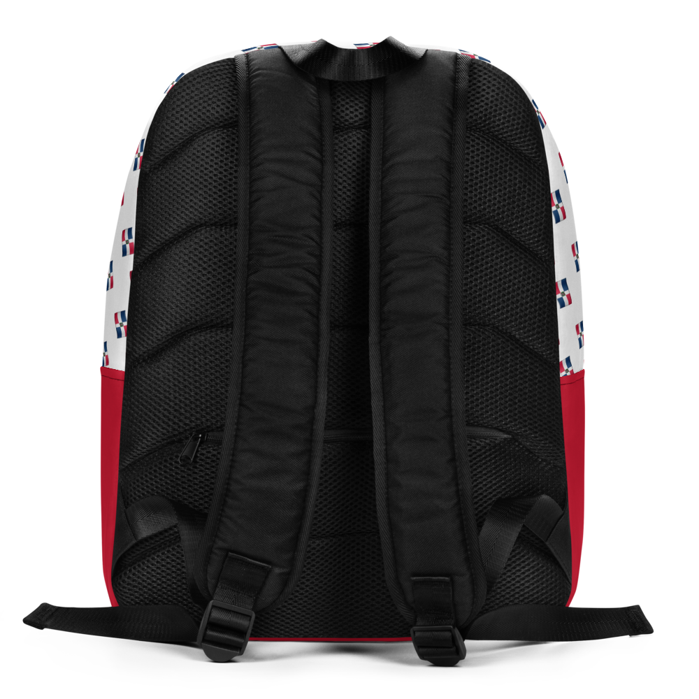 All-Over Emoji República Dominicana Flag Minimalist Backpack - 2020 - DominicanGirlfriend.com - Frases Dominicanas - República Dominicana Lifestyle Graphic T-Shirts Streetwear & Accessories - New York - Bronx - Washington Heights - Miami - Florida - Boca Chica - USA - Dominican Clothing