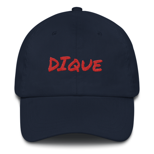 Dique Dad Hat - 2020 - DominicanGirlfriend.com - Frases Dominicanas - República Dominicana Lifestyle Graphic T-Shirts Streetwear & Accessories - New York - Bronx - Washington Heights - Miami - Florida - Boca Chica - USA - Dominican Clothing