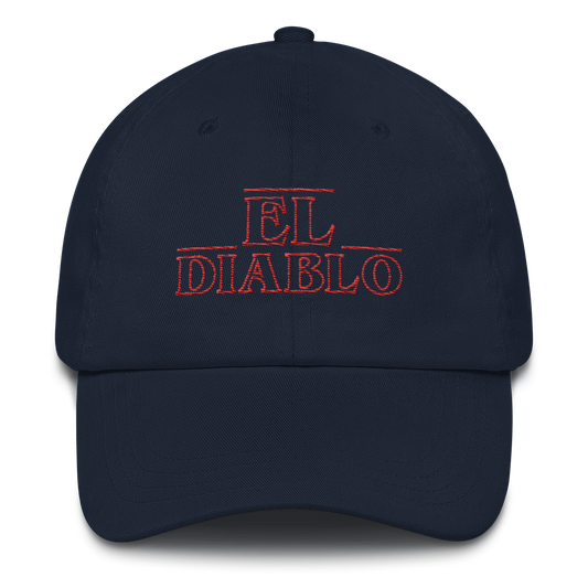El Diablo Dad Hat - 2020 - DominicanGirlfriend.com - Frases Dominicanas - República Dominicana Lifestyle Graphic T-Shirts Streetwear & Accessories - New York - Bronx - Washington Heights - Miami - Florida - Boca Chica - USA - Dominican Clothing