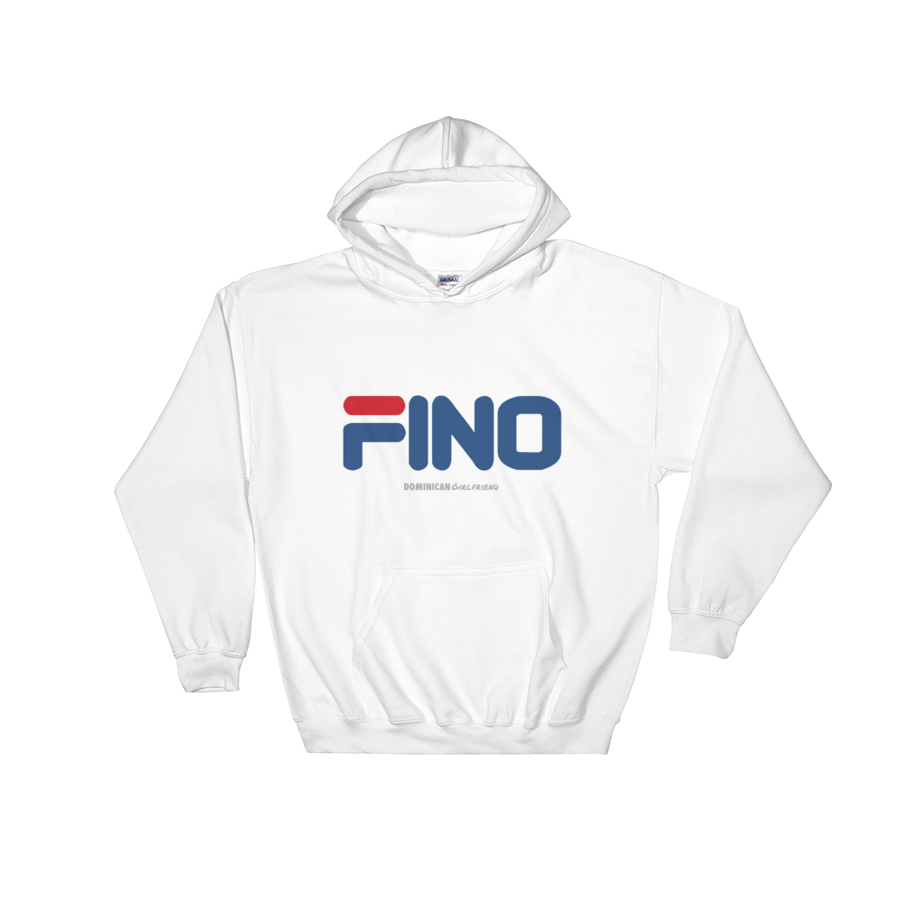 Fino Hoodie - 2020 - DominicanGirlfriend.com - Frases Dominicanas - República Dominicana Lifestyle Graphic T-Shirts Streetwear & Accessories - New York - Bronx - Washington Heights - Miami - Florida - Boca Chica - USA - Dominican Clothing