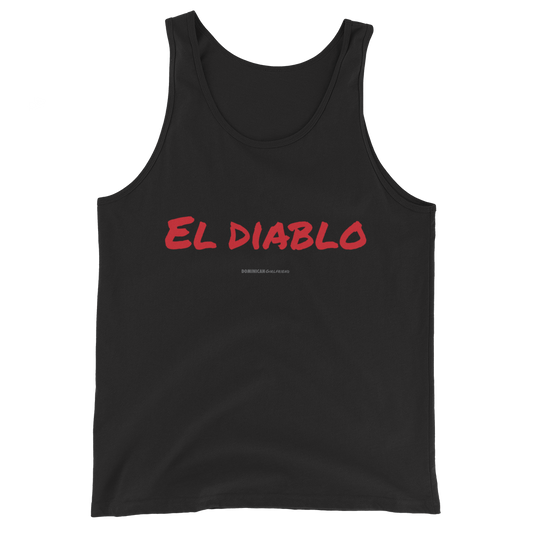 El Diablo Unisex Tank Top - 2020 - DominicanGirlfriend.com - Frases Dominicanas - República Dominicana Lifestyle Graphic T-Shirts Streetwear & Accessories - New York - Bronx - Washington Heights - Miami - Florida - Boca Chica - USA - Dominican Clothing