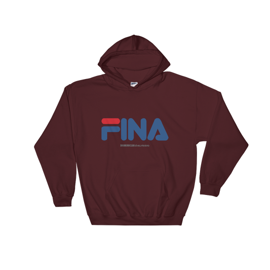 Fina Hoodie - 2020 - DominicanGirlfriend.com - Frases Dominicanas - República Dominicana Lifestyle Graphic T-Shirts Streetwear & Accessories - New York - Bronx - Washington Heights - Miami - Florida - Boca Chica - USA - Dominican Clothing