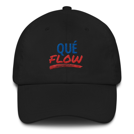 Que Flow Dad Hat - 2020 - DominicanGirlfriend.com - Frases Dominicanas - República Dominicana Lifestyle Graphic T-Shirts Streetwear & Accessories - New York - Bronx - Washington Heights - Miami - Florida - Boca Chica - USA - Dominican Clothing