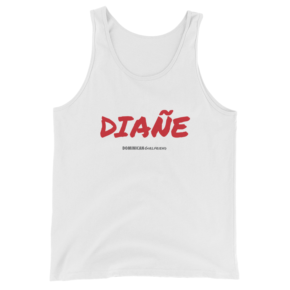 Diañe Tank Top - 2020 - DominicanGirlfriend.com - Frases Dominicanas - República Dominicana Lifestyle Graphic T-Shirts Streetwear & Accessories - New York - Bronx - Washington Heights - Miami - Florida - Boca Chica - USA - Dominican Clothing
