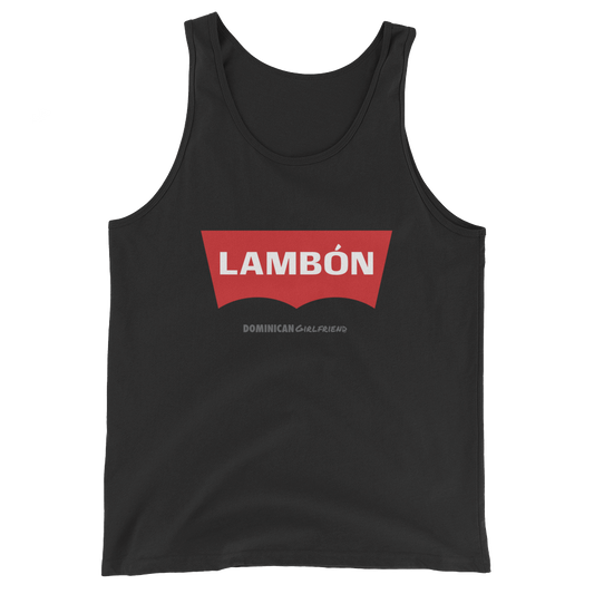 Lambón Tank Top - 2020 - DominicanGirlfriend.com - Frases Dominicanas - República Dominicana Lifestyle Graphic T-Shirts Streetwear & Accessories - New York - Bronx - Washington Heights - Miami - Florida - Boca Chica - USA - Dominican Clothing