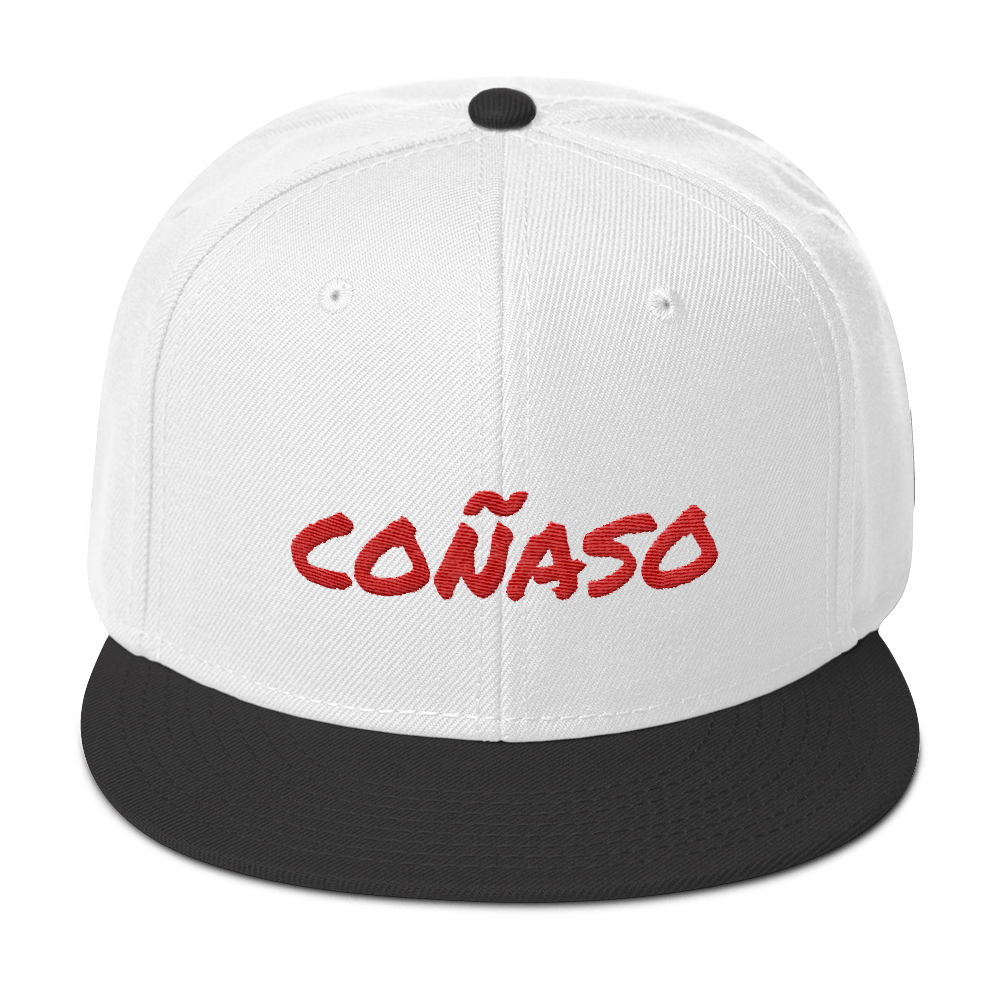 Coñaso Snapback Hat - 2020 - DominicanGirlfriend.com - Frases Dominicanas - República Dominicana Lifestyle Graphic T-Shirts Streetwear & Accessories - New York - Bronx - Washington Heights - Miami - Florida - Boca Chica - USA - Dominican Clothing