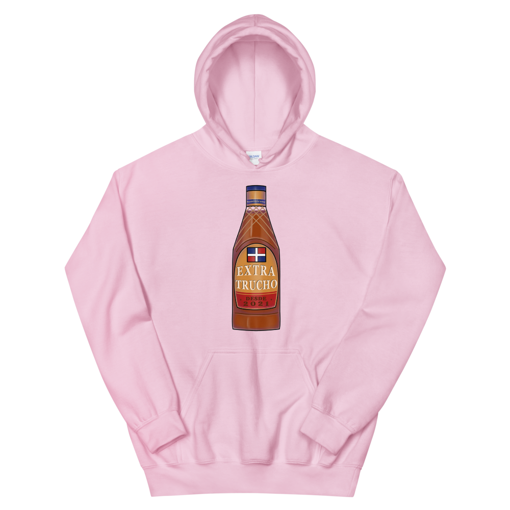 Extra Trucho Dominican Rum Unisex Hoodie - 2020 - DominicanGirlfriend.com - Frases Dominicanas - República Dominicana Lifestyle Graphic T-Shirts Streetwear & Accessories - New York - Bronx - Washington Heights - Miami - Florida - Boca Chica - USA - Dominican Clothing
