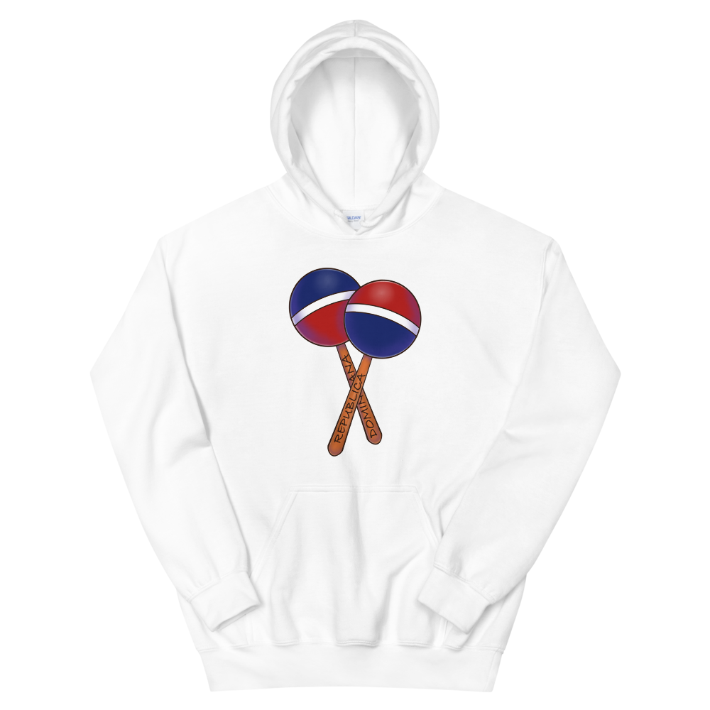 Maracas Dominicana Unisex Hoodie - 2020 - DominicanGirlfriend.com - Frases Dominicanas - República Dominicana Lifestyle Graphic T-Shirts Streetwear & Accessories - New York - Bronx - Washington Heights - Miami - Florida - Boca Chica - USA - Dominican Clothing
