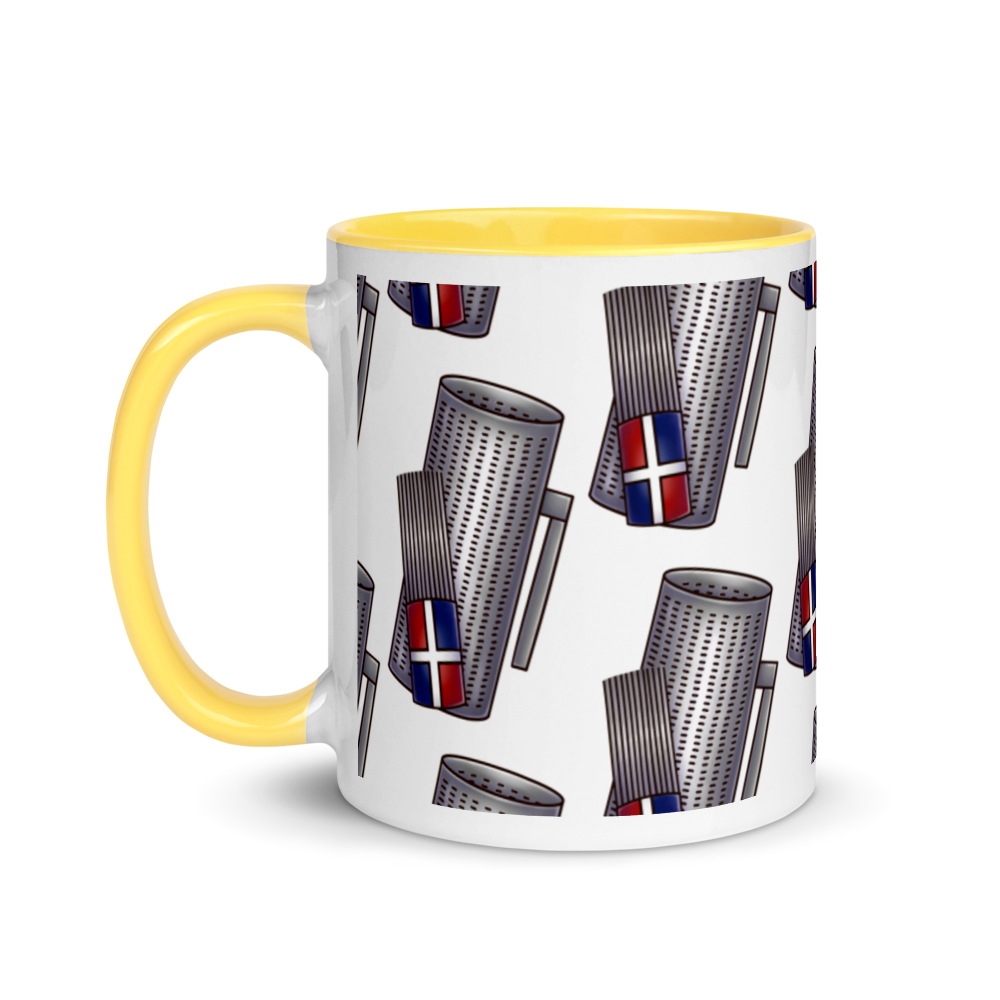 Güira Dominicana Mug with Color Inside - 2020 - DominicanGirlfriend.com - Frases Dominicanas - República Dominicana Lifestyle Graphic T-Shirts Streetwear & Accessories - New York - Bronx - Washington Heights - Miami - Florida - Boca Chica - USA - Dominican Clothing