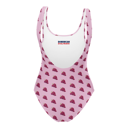 UVA 🍇 Fruta Dominican All-Over Print One-Piece Swimsuit
