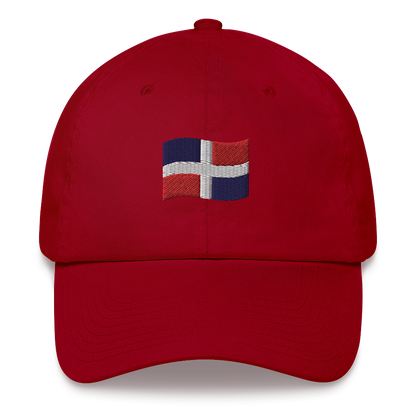 Dominican Republic Flag Emoji Dad hat  - 2020 - DominicanGirlfriend.com - Frases Dominicanas - República Dominicana Lifestyle Graphic T-Shirts Streetwear & Accessories - New York - Bronx - Washington Heights - Miami - Florida - Boca Chica - USA - Dominican Clothing