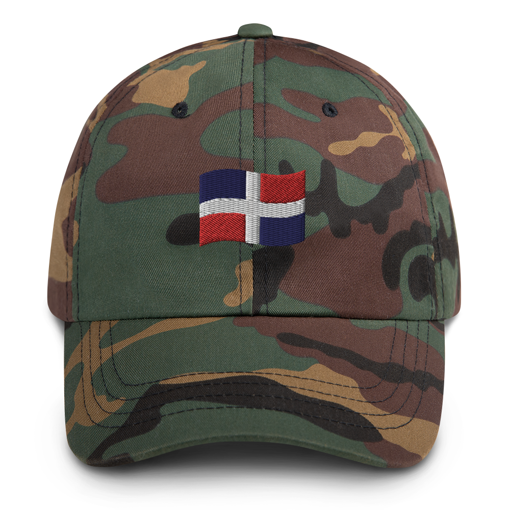 Dominican Republic Flag Emoji Dad hat  - 2020 - DominicanGirlfriend.com - Frases Dominicanas - República Dominicana Lifestyle Graphic T-Shirts Streetwear & Accessories - New York - Bronx - Washington Heights - Miami - Florida - Boca Chica - USA - Dominican Clothing