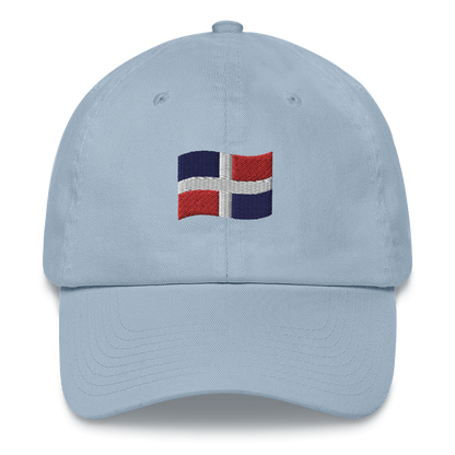 Dominican Republic Flag Emoji Dad hat  - 2020 - DominicanGirlfriend.com - Frases Dominicanas - República Dominicana Lifestyle Graphic T-Shirts Streetwear & Accessories - New York - Bronx - Washington Heights - Miami - Florida - Boca Chica - USA - Dominican Clothing