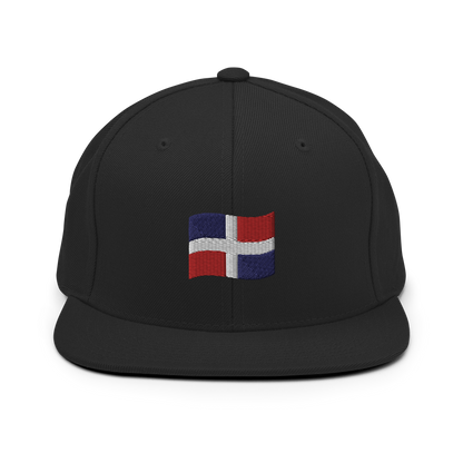 Dominican Republic Flag Emoji Snapback Hat