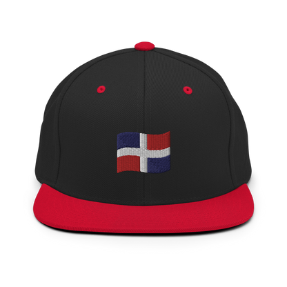 Dominican Republic Flag Emoji Snapback Hat