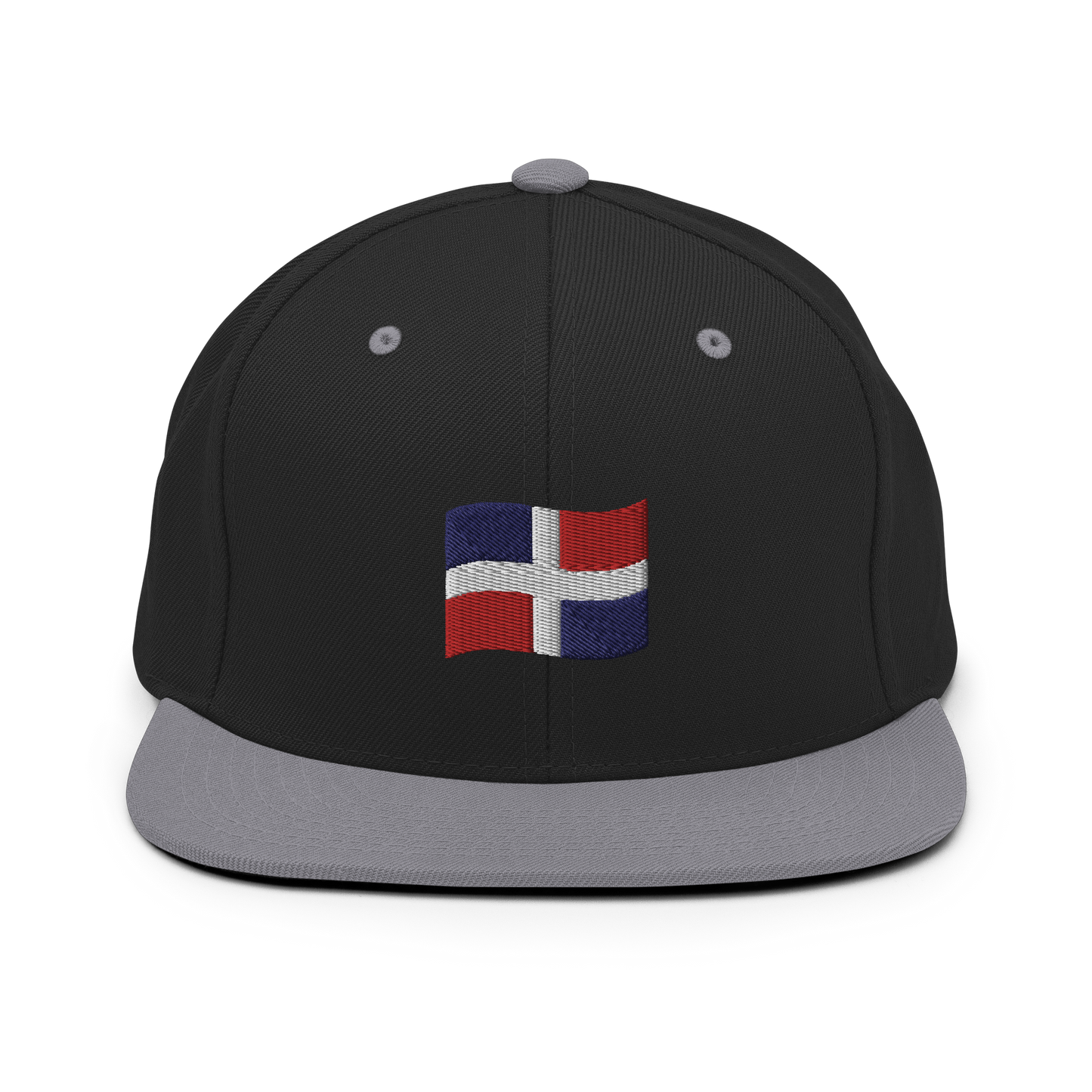 Dominican Republic Flag Emoji Snapback Hat