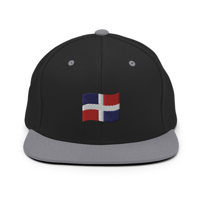 Dominican Republic Flag Emoji Snapback Hat