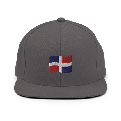 Dominican Republic Flag Emoji Snapback Hat