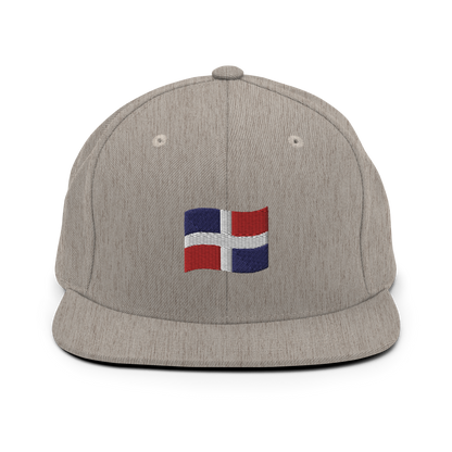 Dominican Republic Flag Emoji Snapback Hat