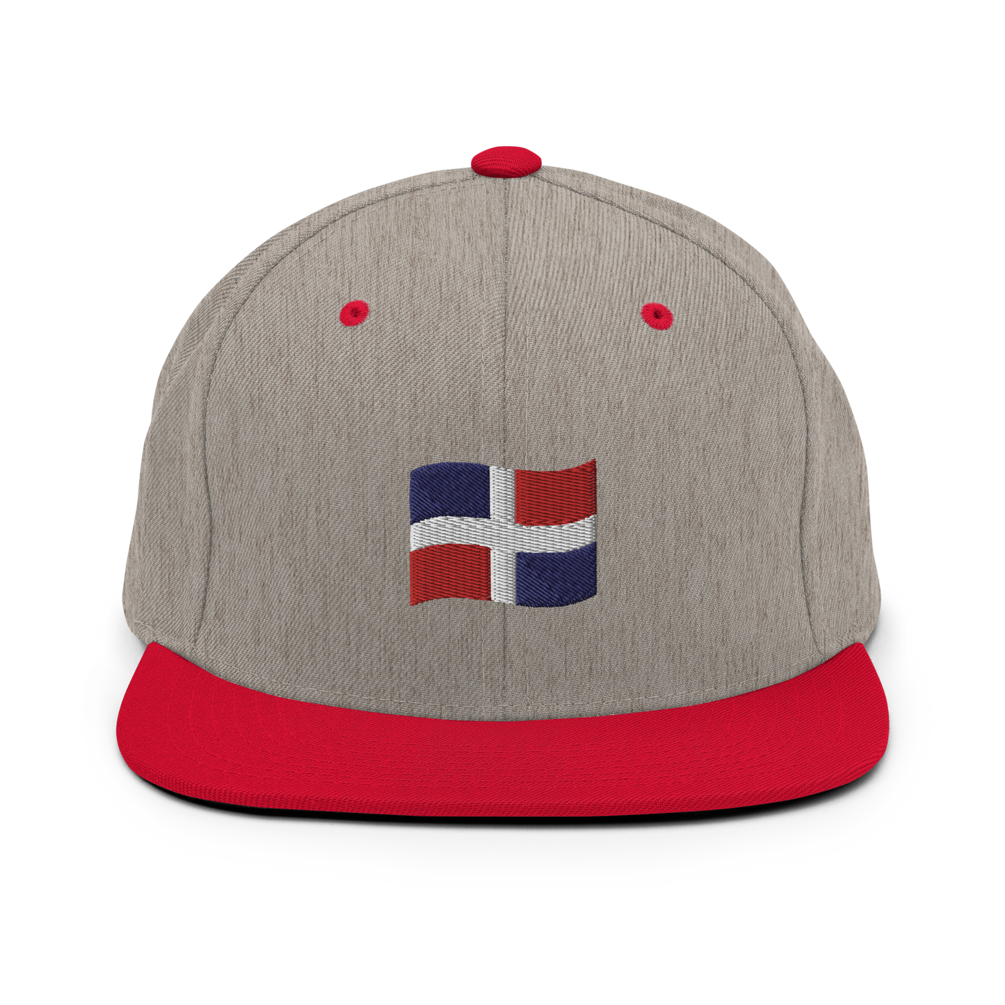 Dominican Republic Flag Emoji Snapback Hat