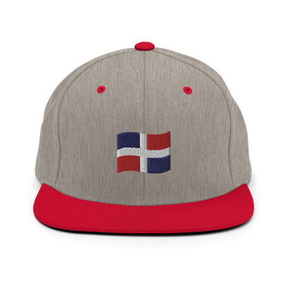 Dominican Republic Flag Emoji Snapback Hat