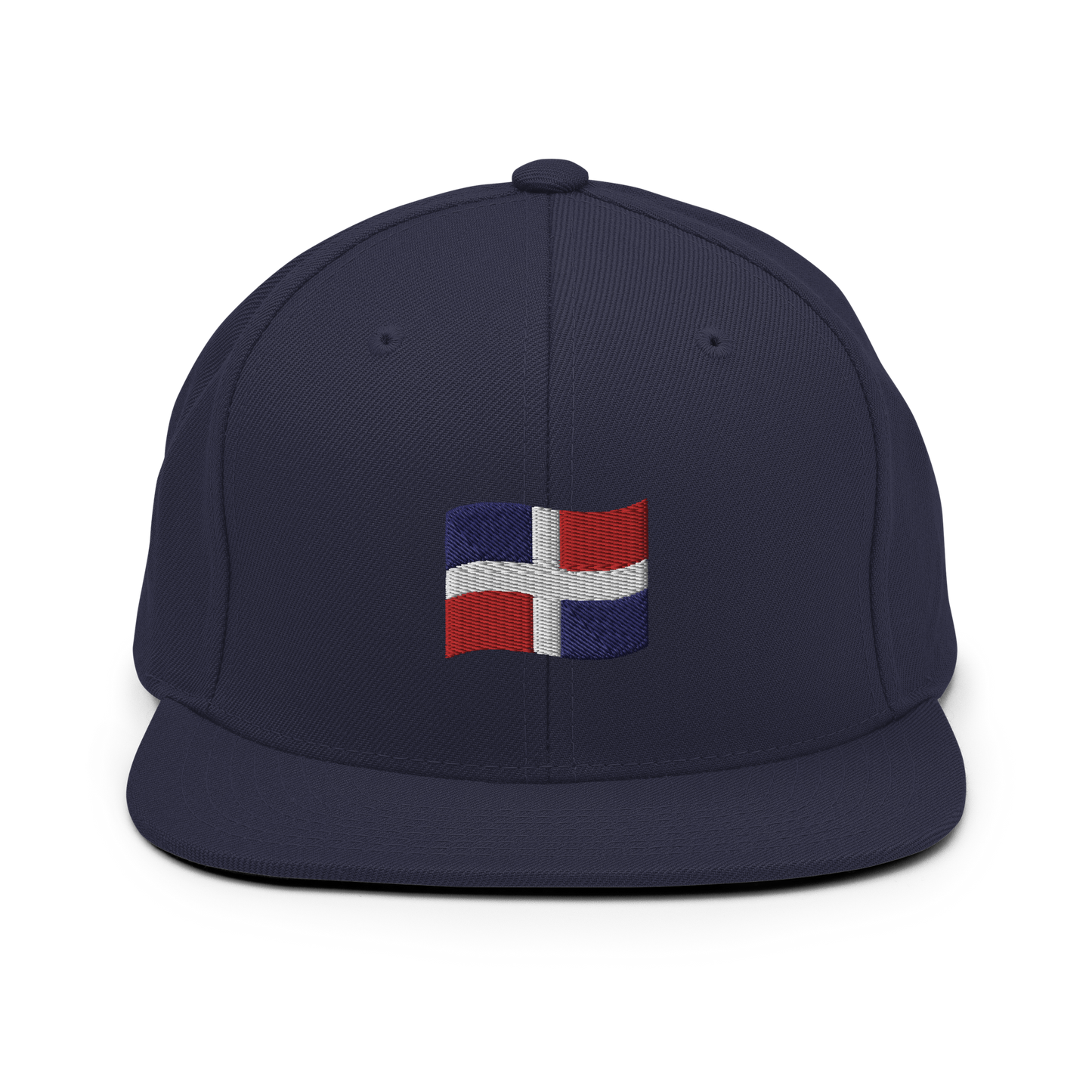 Dominican Republic Flag Emoji Snapback Hat