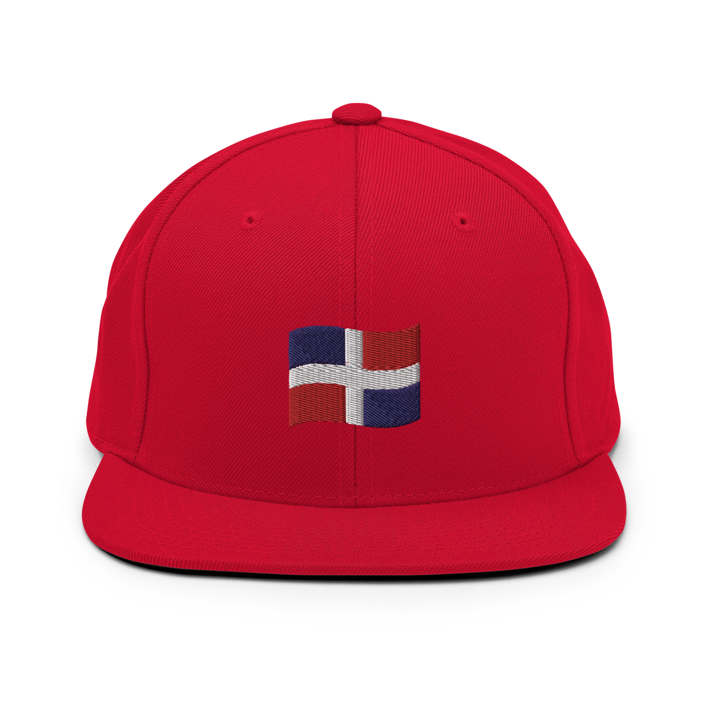 Dominican Republic Flag Emoji Snapback Hat