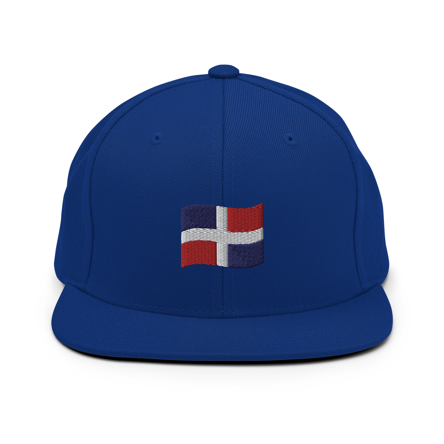 Dominican Republic Flag Emoji Snapback Hat