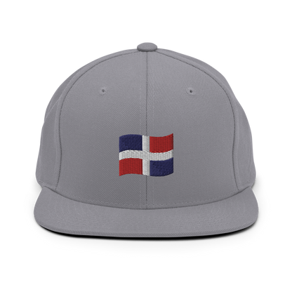 Dominican Republic Flag Emoji Snapback Hat