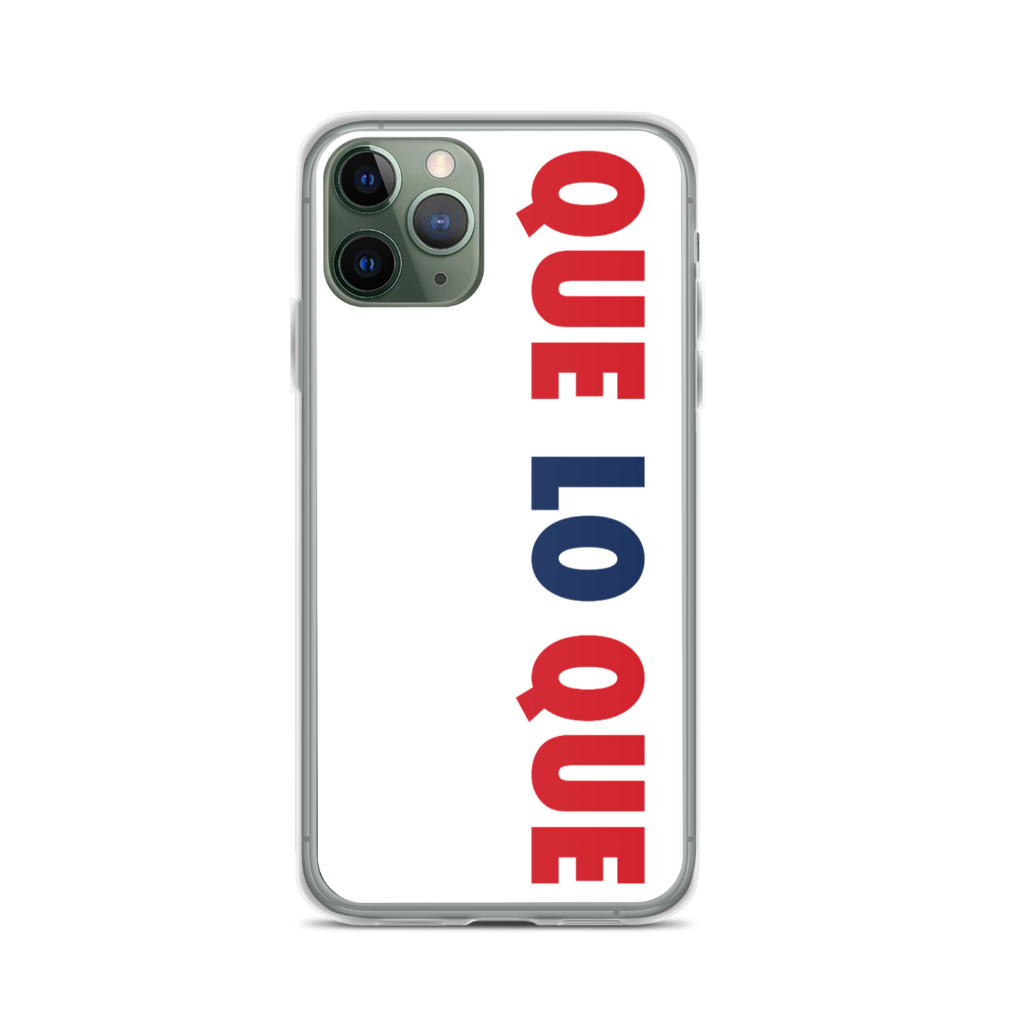 Que Lo Que Dominican iPhone Case  - 2020 - DominicanGirlfriend.com - Frases Dominicanas - República Dominicana Lifestyle Graphic T-Shirts Streetwear & Accessories - New York - Bronx - Washington Heights - Miami - Florida - Boca Chica - USA - Dominican Clothing