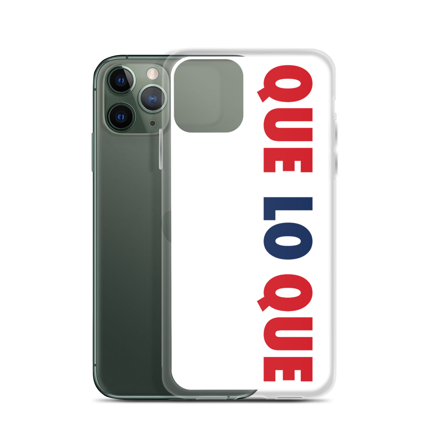 Que Lo Que Dominican iPhone Case  - 2020 - DominicanGirlfriend.com - Frases Dominicanas - República Dominicana Lifestyle Graphic T-Shirts Streetwear & Accessories - New York - Bronx - Washington Heights - Miami - Florida - Boca Chica - USA - Dominican Clothing