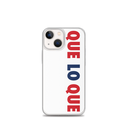 Que Lo Que Dominican iPhone Case  - 2020 - DominicanGirlfriend.com - Frases Dominicanas - República Dominicana Lifestyle Graphic T-Shirts Streetwear & Accessories - New York - Bronx - Washington Heights - Miami - Florida - Boca Chica - USA - Dominican Clothing