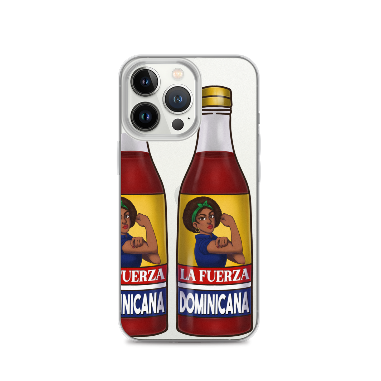 La Fuerza Dominicana iPhone Case  - 2020 - DominicanGirlfriend.com - Frases Dominicanas - República Dominicana Lifestyle Graphic T-Shirts Streetwear & Accessories - New York - Bronx - Washington Heights - Miami - Florida - Boca Chica - USA - Dominican Clothing