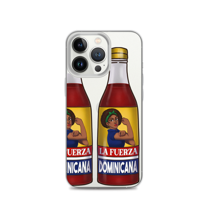La Fuerza Dominicana iPhone Case  - 2020 - DominicanGirlfriend.com - Frases Dominicanas - República Dominicana Lifestyle Graphic T-Shirts Streetwear & Accessories - New York - Bronx - Washington Heights - Miami - Florida - Boca Chica - USA - Dominican Clothing