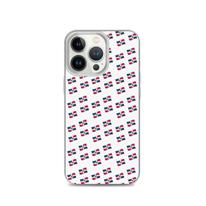All-Over Emoji República Dominicana Flag iPhone Case  - 2020 - DominicanGirlfriend.com - Frases Dominicanas - República Dominicana Lifestyle Graphic T-Shirts Streetwear & Accessories - New York - Bronx - Washington Heights - Miami - Florida - Boca Chica - USA - Dominican Clothing