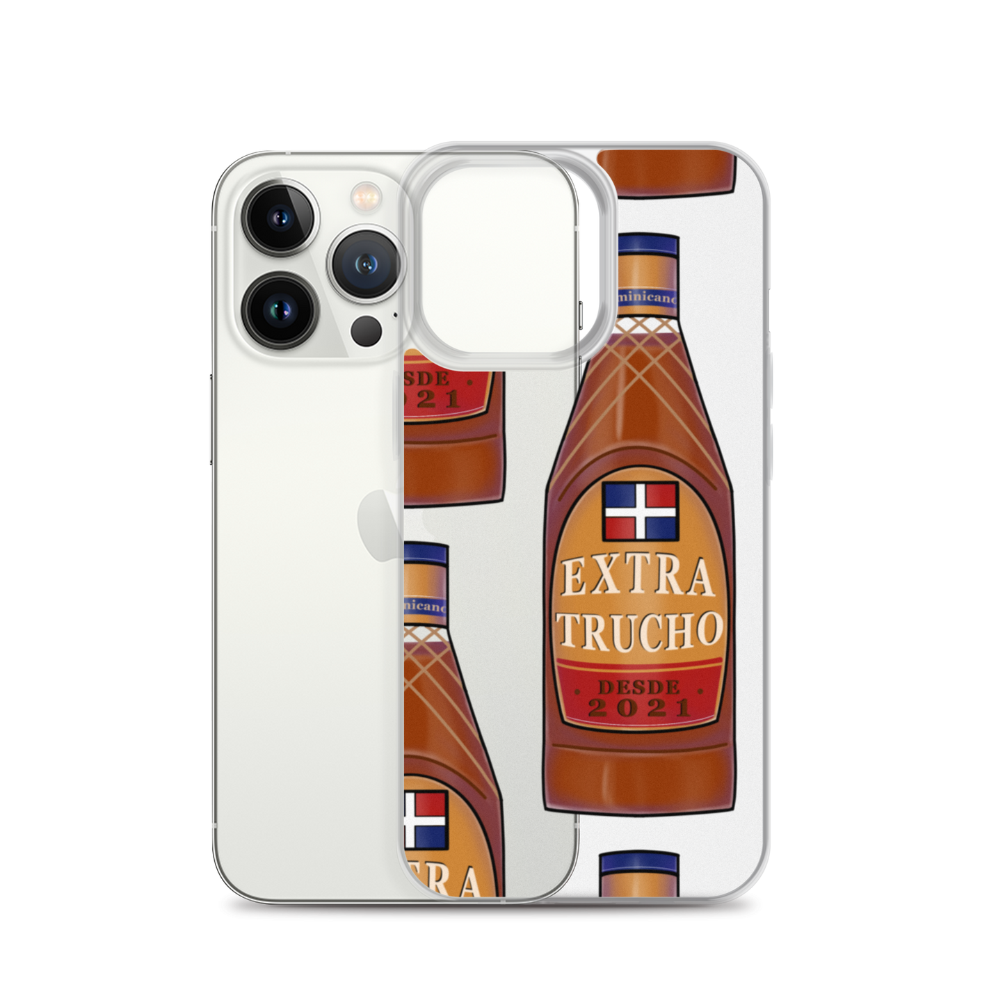 Extra Trucho Dominican Rum iPhone Case  - 2020 - DominicanGirlfriend.com - Frases Dominicanas - República Dominicana Lifestyle Graphic T-Shirts Streetwear & Accessories - New York - Bronx - Washington Heights - Miami - Florida - Boca Chica - USA - Dominican Clothing