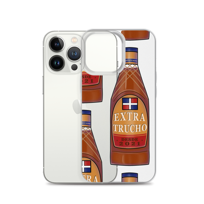 Extra Trucho Dominican Rum iPhone Case  - 2020 - DominicanGirlfriend.com - Frases Dominicanas - República Dominicana Lifestyle Graphic T-Shirts Streetwear & Accessories - New York - Bronx - Washington Heights - Miami - Florida - Boca Chica - USA - Dominican Clothing
