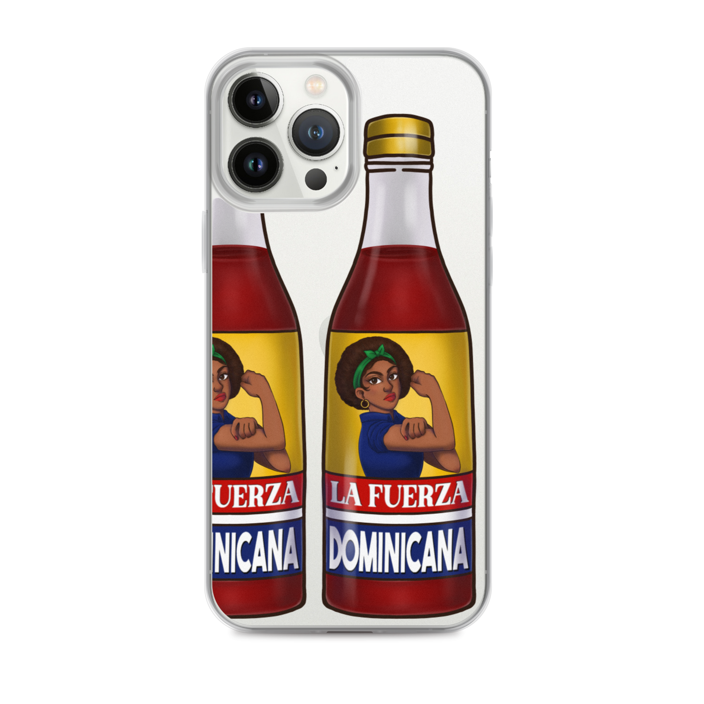 La Fuerza Dominicana iPhone Case  - 2020 - DominicanGirlfriend.com - Frases Dominicanas - República Dominicana Lifestyle Graphic T-Shirts Streetwear & Accessories - New York - Bronx - Washington Heights - Miami - Florida - Boca Chica - USA - Dominican Clothing
